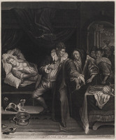 KG 07127
          <br/>
          De zieke vrouw
          <br/>
          <em>Blois, Abraham de (voor 1682-1717)</em>